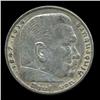 Image 1 : 1935A Nazi Germany 5 Mark Silver Coin AU+ Type 2 (COI-5664)