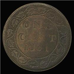 1901 Canada 1c Hi Grade (COI-6687)