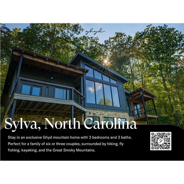 Smoky Mountain trip for up to 6 people