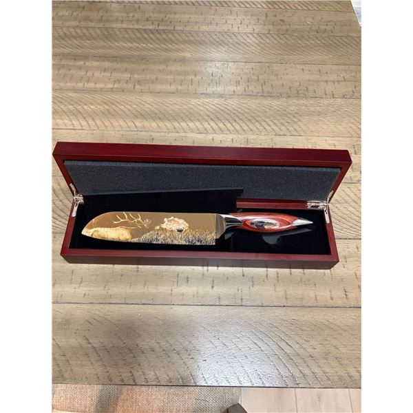 Flint & Flame custom Elk Knife