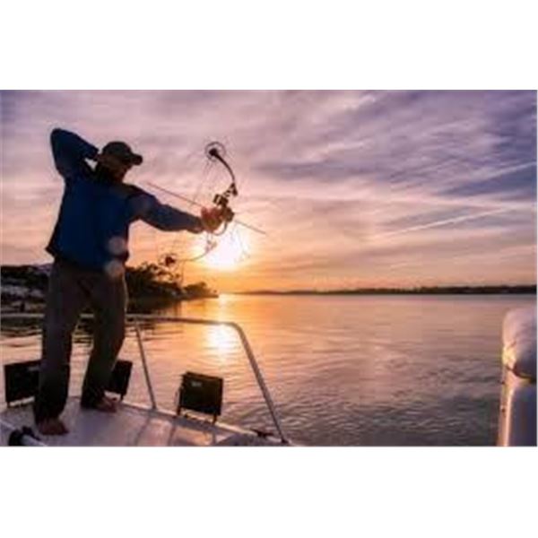 North Dakota Bow Fishing 2 people