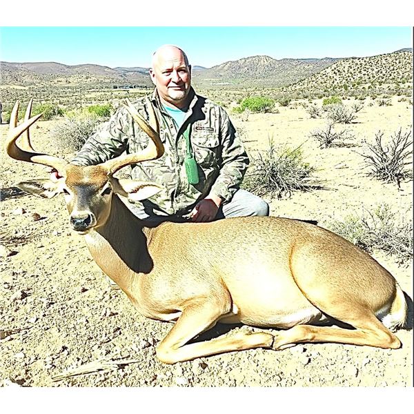 4 day and 5 night trophy Coues deer hunt for 2 hunters