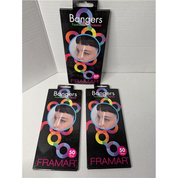 Framar Bangers - Forehead Protector - 50 strips each