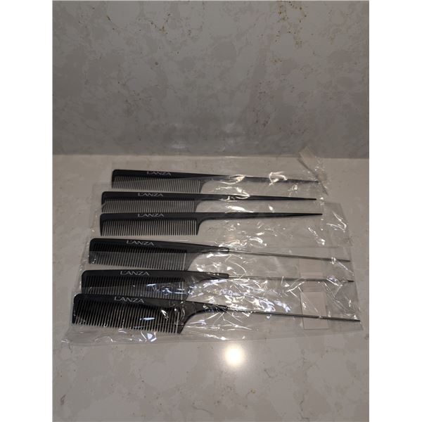 L'ANZA Pin/Rat Tail Combs (3 ea)