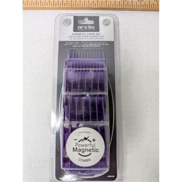 Andis Magnetic Comb Set 5 pc set
