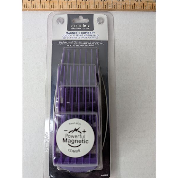 Andis Magnetic Comb Set 4pc set