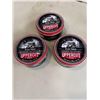 Image 1 : $210 RETAIL 3 NEW UPPERCUT DELUXE POMADESTRONG HOLD HIGH SHINE 300G / 10.5 OZ TINS RETAIL $70 EACH, 
