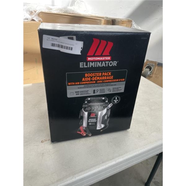 MOTORMASTER ELIMINATOR BOOSTER PACK - WORKING