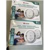 Image 1 : 2 KIDDE 2 PACKS OF SMOKE AND CARBON MONOXIDE ALARMS