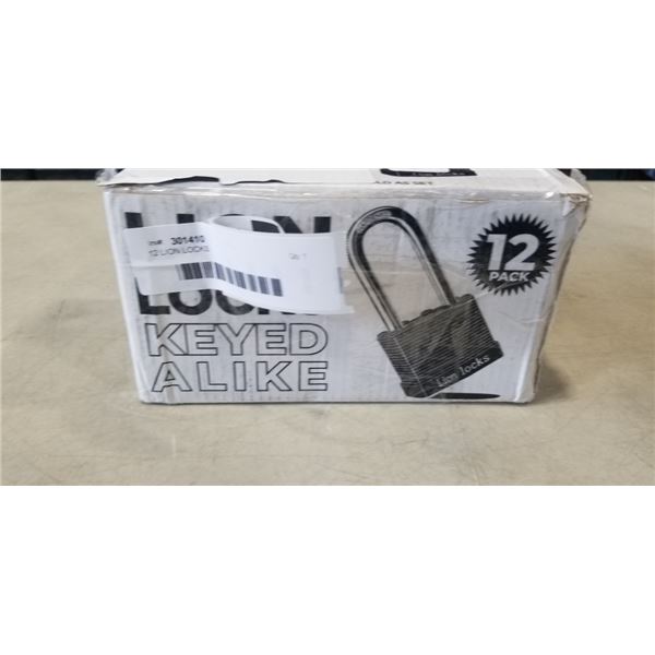 12 LION LOCKS