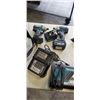 Image 3 : 6PC MAKITA 18V POWER TOOL SET WITH BATTERIES AND CHARGERS, ALL WORKING