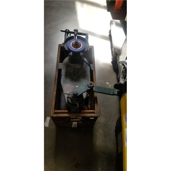 ANTIQUE FLEMMING MODEL B2 SKATE SHARPENING MACHINE