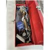 Image 6 : 2 TOOL BOXES AND ASSORTED HAND TOOLS