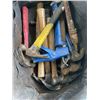 Image 3 : HUSKY TOOL BAG OF ASSORTED HAND TOOLS AND PIPE WRENCHES ETC