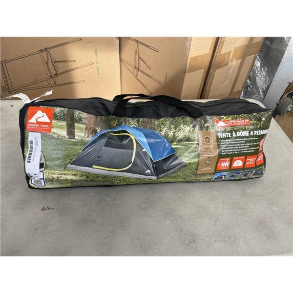 OZARK TRAIL 4 PERSON DOME TENT