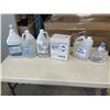 Image 1 : PURELL HAND RUB GEL REFILLS  AND 4 BOTTLES AEROCHEM 70% ALCOHOL BOTTLES