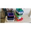 Image 1 : ASSORTED PLASTIC ORGANIZER BINS