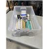 Image 1 : TOTE OF ASSORTED SEALANTS