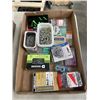 Image 2 : 3 TRAYS OF ASSORTED SCREWS, NAILS, NUTS AND BOLTS, ETC