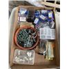 Image 5 : 3 TRAYS OF ASSORTED SCREWS, NAILS, NUTS AND BOLTS, ETC
