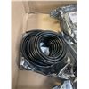 Image 3 : 10 PACKS OF 18 GAUGE 3 CONDUCTOR ELECTRICAL WIRE, 32.8 FT BLACK, 18 AWG