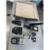 Image 1 : ASSORTED OFFICE ITEMS INLCUDING PAPER CUTTER, SCIEWNTIFIC CALCULATOR ETC