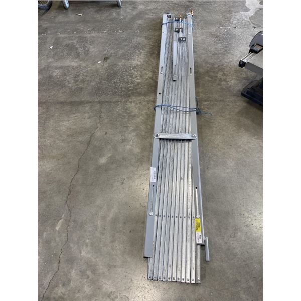 FOLDING SECURITY GATE 7-8FT x 7FT - ULINE MODEL H-6373