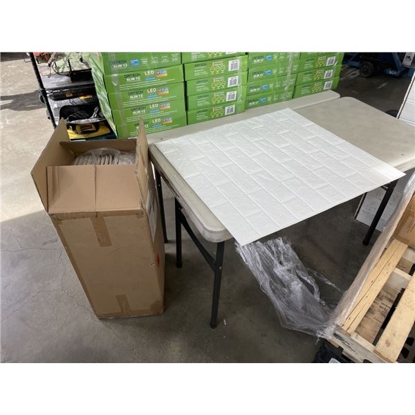 NEW CASE ARTHOME 3D WALL PANELS (113 SQ FEET)