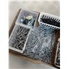 Image 3 : 2 TRAYS OF ASSORTED NEW SCREWS AND NAILS