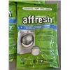 Image 3 : 7 NEW BOXES AND 4 BAGS OF AFFRESH WASHING MACHINE CLEANER