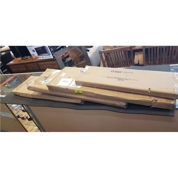 4 ANIMAL TRAPS. THREE ARE (ER634), ONE IS (ER633)