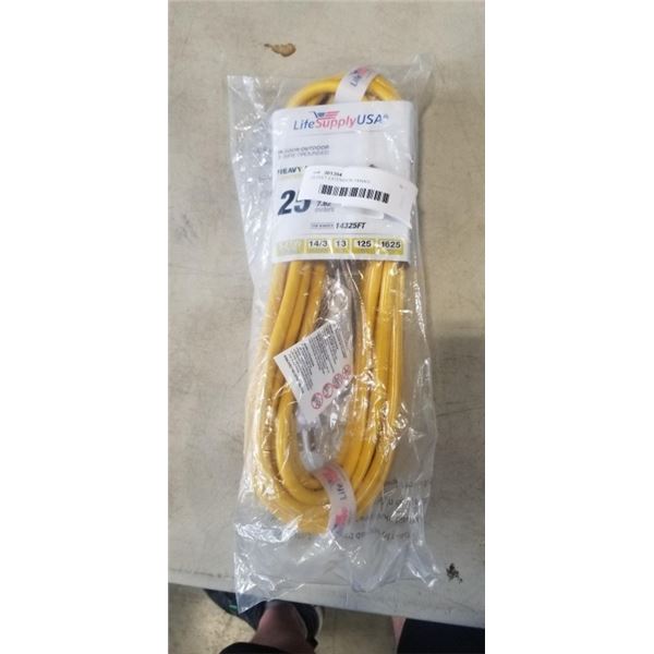 25 FEET EXTENSION 14AWG
