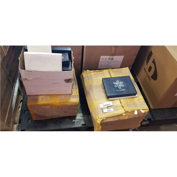 2.5 LARGE CASES OF NEW GLASS BLOCKS / PLAQUES AND MORE FOR ETCHING / ENGRAVING, ALL BLANK, BOXES VAR