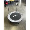 Image 1 : MINI TRAMPOLINE W/ HAND RAIL