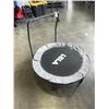 Image 2 : MINI TRAMPOLINE W/ HAND RAIL