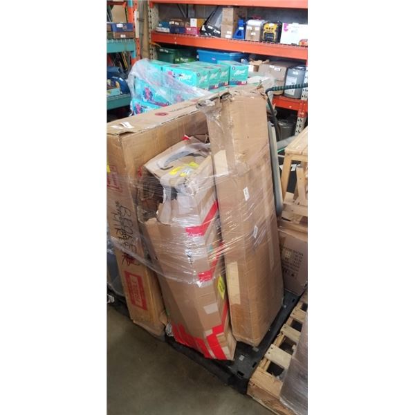 PALLET OF WAYFAIR FURNITURE ONLINE RETURNS