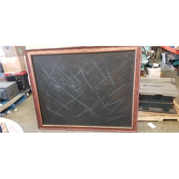 MASSIVE DARK LINE CANVAS PAINTING, 61 X 50 INCH