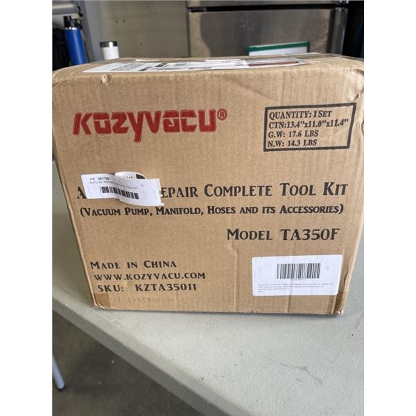 AUTO AC REPAIR COMPLETE TOOL KIT