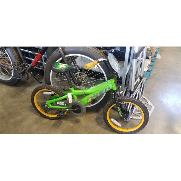 TEENAGE MUTANT NINJA TURTLES YOUTH BIKE