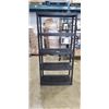 Image 1 : 6FT BLACK PLASTIUC SHELF UNIT