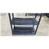 Image 2 : 6FT BLACK PLASTIUC SHELF UNIT