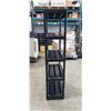 Image 3 : 6FT BLACK PLASTIUC SHELF UNIT