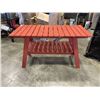 Image 1 : RED GARDEN WORK BENCH