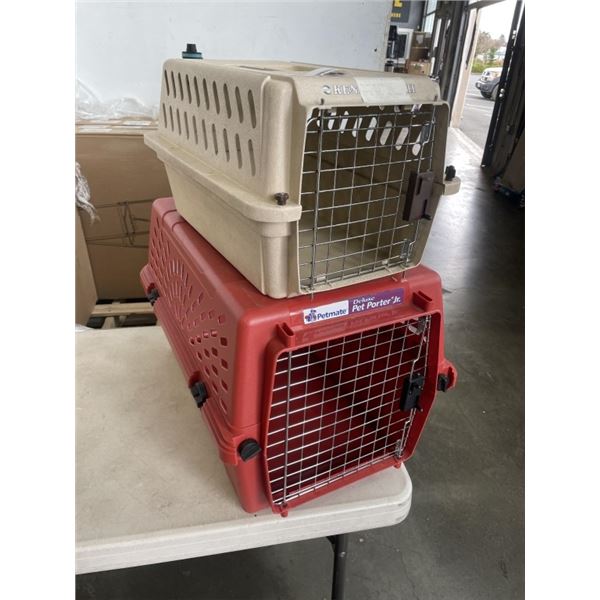 2 PET CRATES
