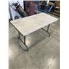Image 2 : FOLDING MARKET TABLE 50 INCH X 26 INCH