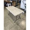 Image 3 : FOLDING MARKET TABLE 50 INCH X 26 INCH
