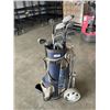 Image 1 : SET OF SPECTRA CERAMIC MATRIX GOLD CLUBS WITH BAG AND CART