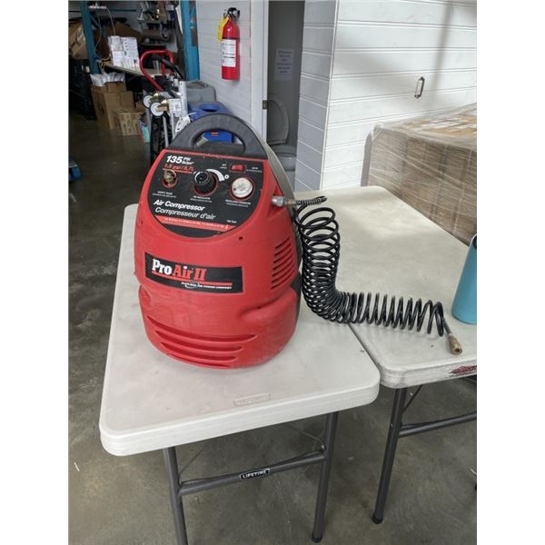 PRO AIR 2 AIR COMPRESSOR 135 PSI