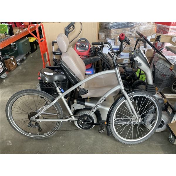 SILVER TOWNIE BIKE