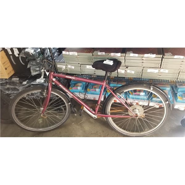 BURGUNDY NORCO BIKE